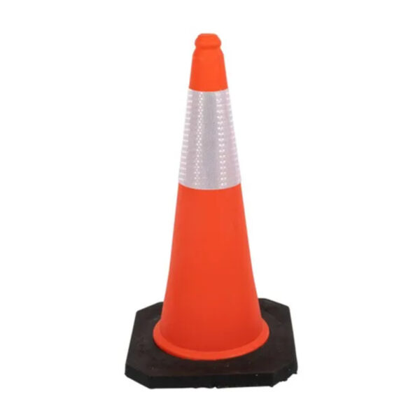 PE Road Cone Flexible Traffic Candlestick Safety Cones - Image 3