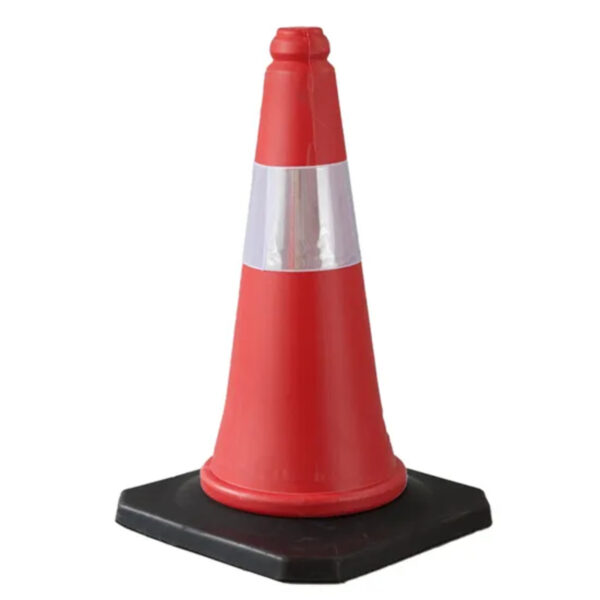 High Quality Durable Cone Traffic Safety Black Base Cones - Image 2