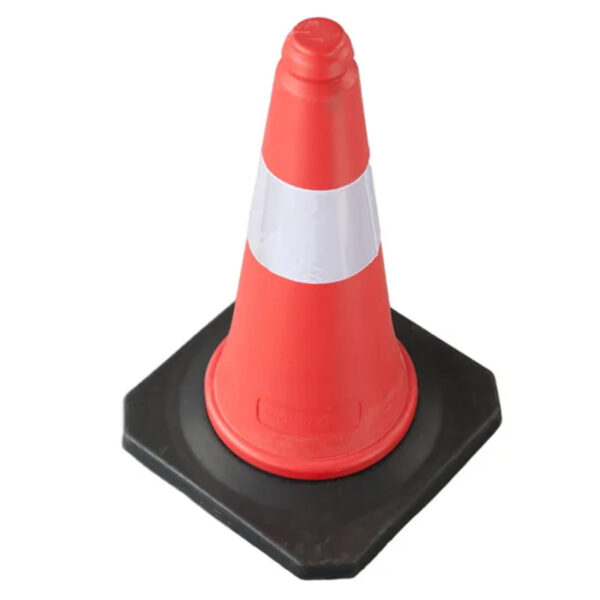 High Quality Durable Cone Traffic Safety Black Base Cones - Image 3