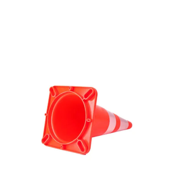 Flexible 28 Inch Cone Road Parking Warning PVC Traffic Cone - Image 3