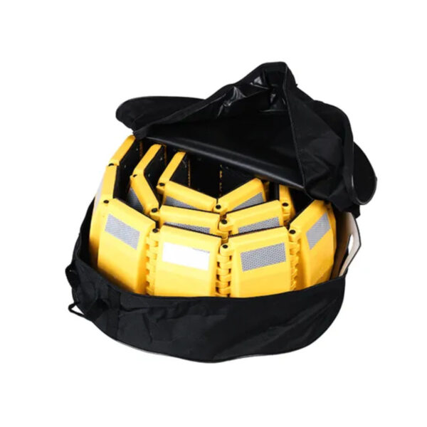 Rubber Traffic Retractable Portable Foldable Temp Speed Bumps - Image 2