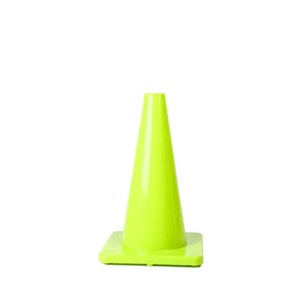 Best Selling Small Lime Green Cone PVC Traffic Safety Cone - Image 4