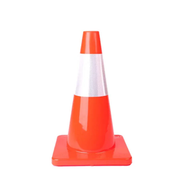 Orange Safety Cones PVC Traffic Road Construction Safety Cone - Image 2