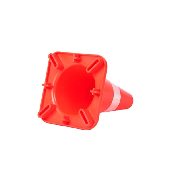 Road Safety Portable 30cm PVC Cone Traffic Safety Cones - Image 2