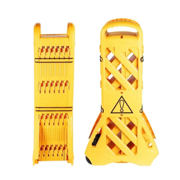 Portable Accordion Gate Crowd Control Safety Cone Barricade - Image 2