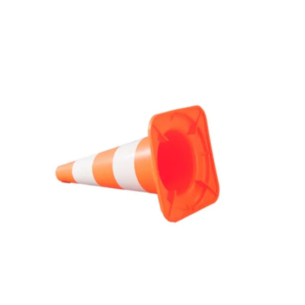 Wholesale Orange Cone 50cm PVC Reflective Safety Cone - Image 3