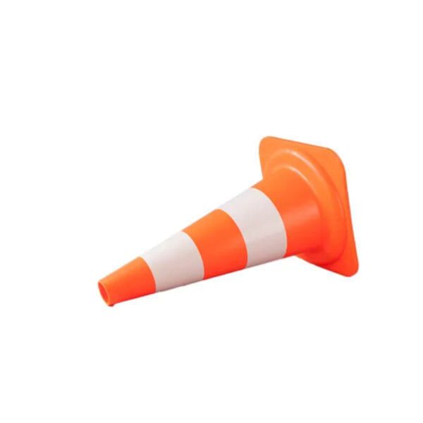 Wholesale Orange Cone 50cm PVC Reflective Safety Cone - Image 4
