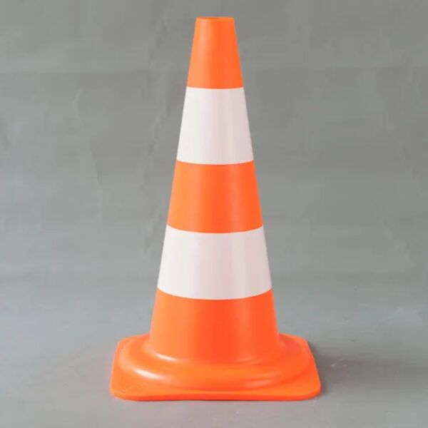 12Inch Plastic Road Traffic Safety Cone Reflective Cone - Image 2