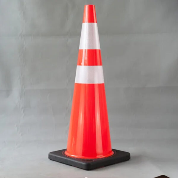 36 Inch PVC Cone Road Safety Construction Reflective Cone - Image 4