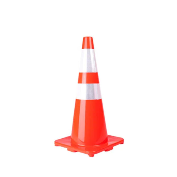 36 Inch Road Cone Traffic Safety Flexible PVC Traffic Cone - Image 2