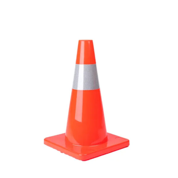Customized 450mm Cone Reflective PVC Traffic Road Cone - Image 3