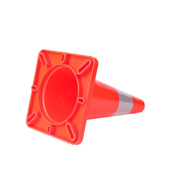 Customized 450mm Cone Reflective PVC Traffic Road Cone - Image 4