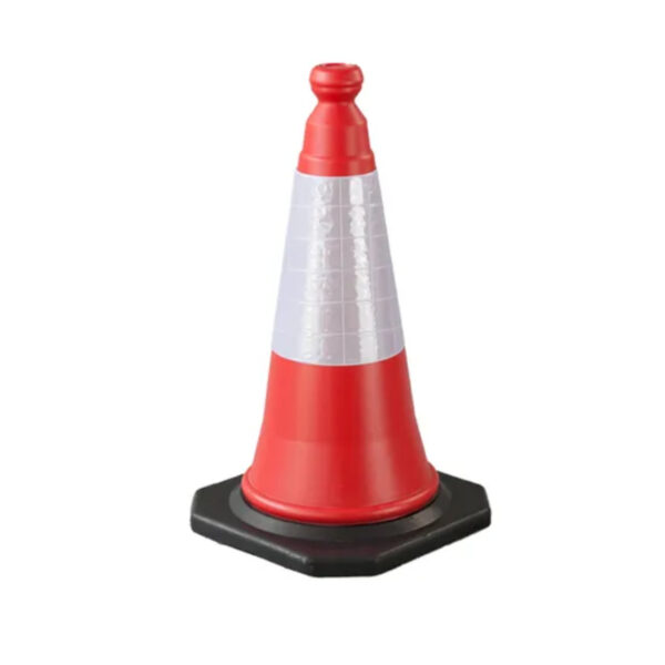 Reflective 45cm Red Cone Road Mini Traffic PE Cones - Image 3