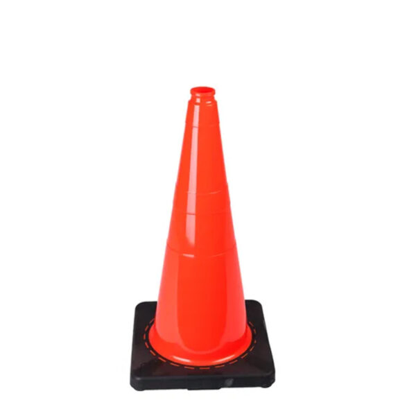 700mm Orange Cone PVC Road Safety Traffic Cones - Image 4