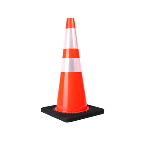 700mm Road Cone PVC Roadway Safety Parking Traffic Cone - Image 3