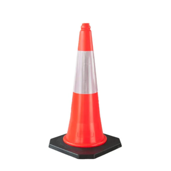 750mm Cones PVC Red Reflective Traffic Cone for Road Safety - Image 2