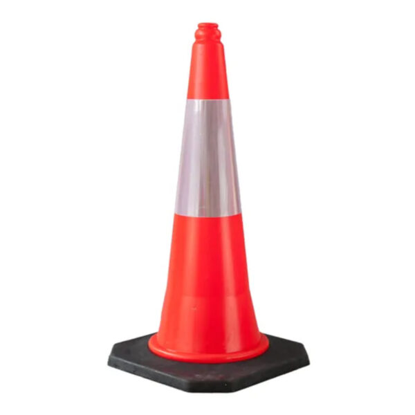 750mm Cones PVC Red Reflective Traffic Cone for Road Safety - Image 3