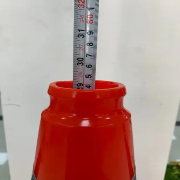 Best Selling 75cm Height Cone Black Base PVC Safety Cone - Image 2