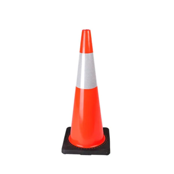 900mm Cones PVC Injected Flexible Traffic Safety Cones - Image 3