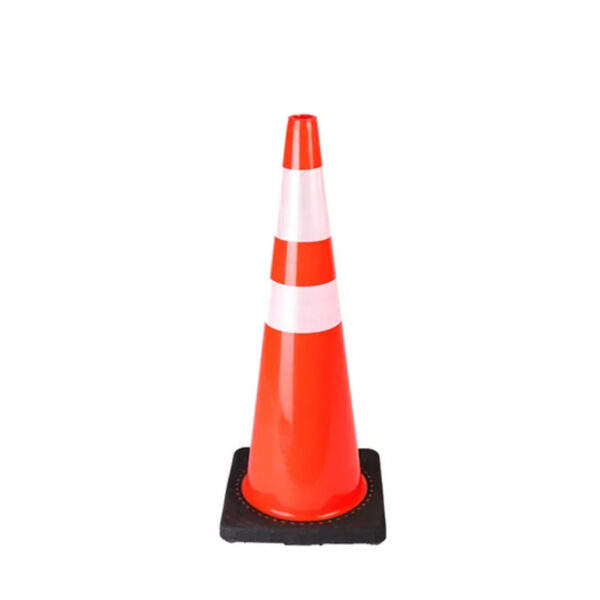 Flexible Reflective Cone PVC Road Safety Traffic Cones - Image 3