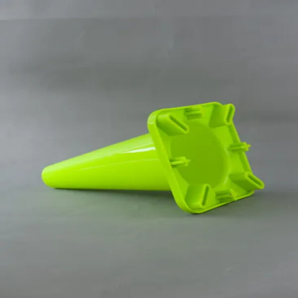 Green Road Cone Traffic Safety Flexible PVC Parking Cone - Image 4