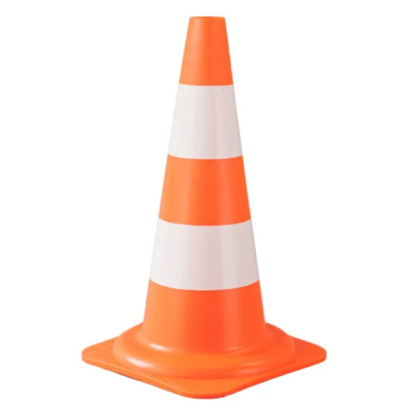 High Quality 50cm Orange Traffic Safety Plastic Cone - Image 3