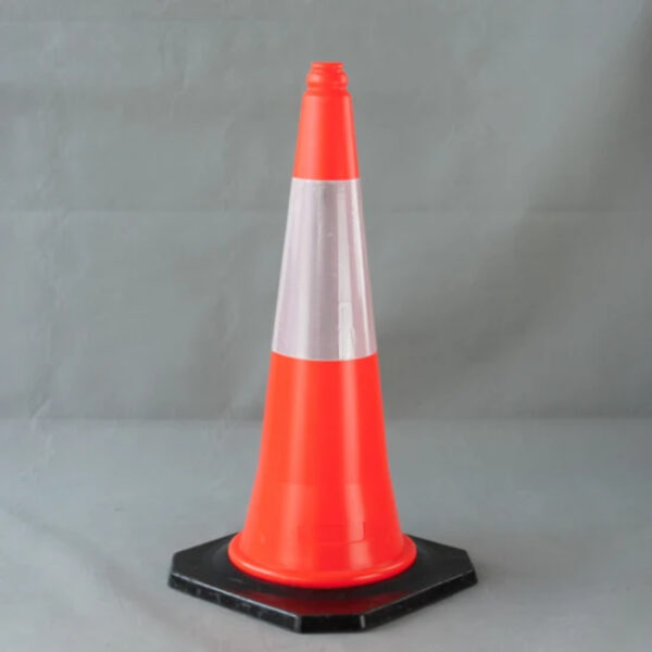 Best Quality Reflective 75cm Cone PE Traffic Safety Cones - Image 3