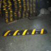 Rubber Road Traffic Speed Bump with Yellow Reflective Strip - Image 5