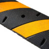 Rubber Road Traffic Speed Bump with Yellow Reflective Strip - Image 6