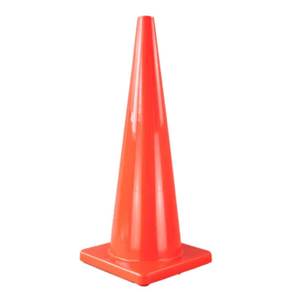 High Quality Traffic Road Cone with Reflective Tape - Image 2