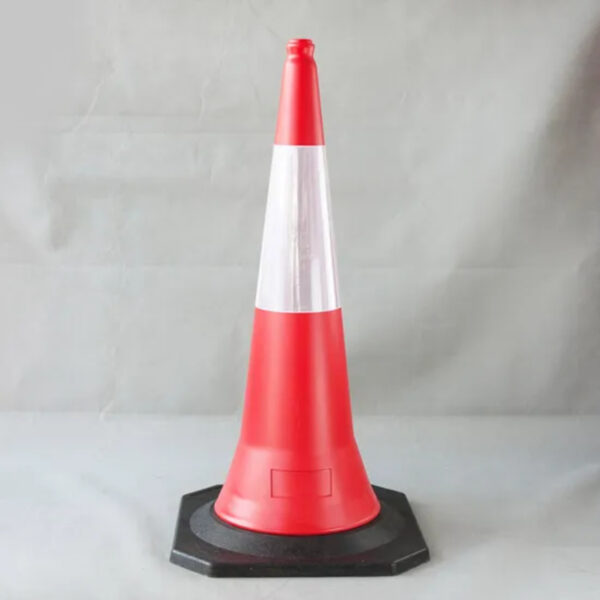 Customized 38 Inches PE Road Safety Warning Traffic Cone - Image 2