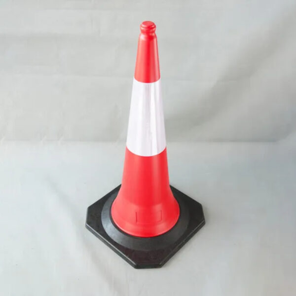 Customized 38 Inches PE Road Safety Warning Traffic Cone - Image 3