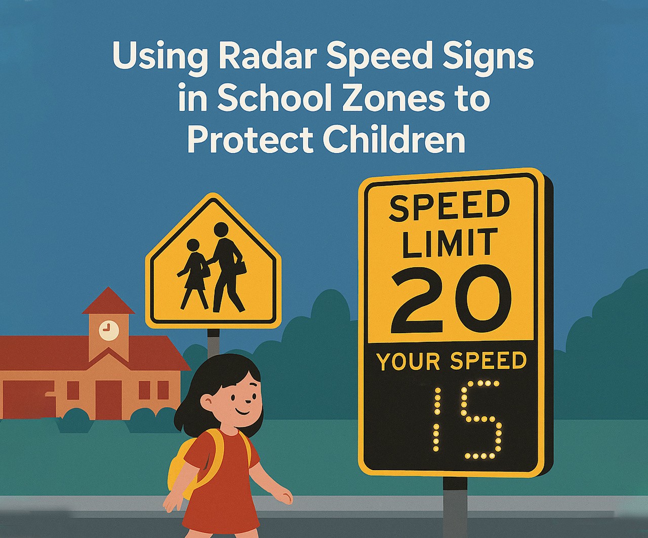 Radar Speed Signs in School