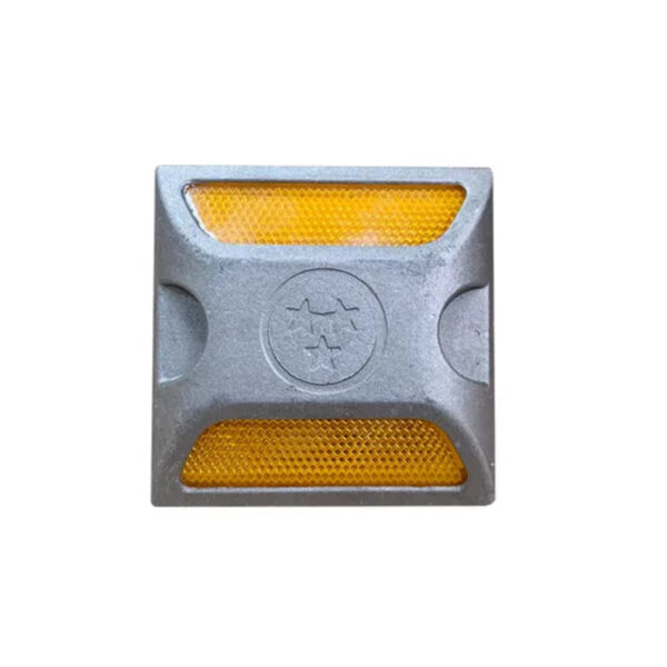 Reflective Double Side Stud Aluminum Cat Eye Road Stud - Image 3