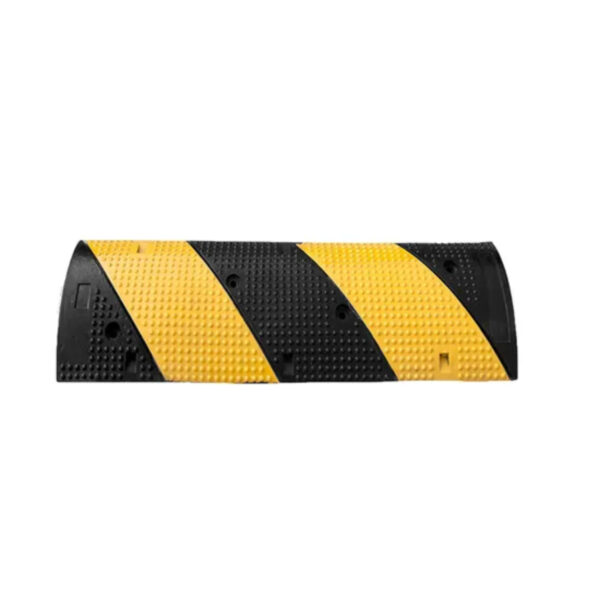 Reliable 1000x300x50mm Yellow Black Rubber Best Speed Bump - Image 2