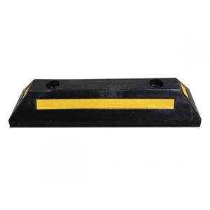 Black Yellow Wheel Stopper