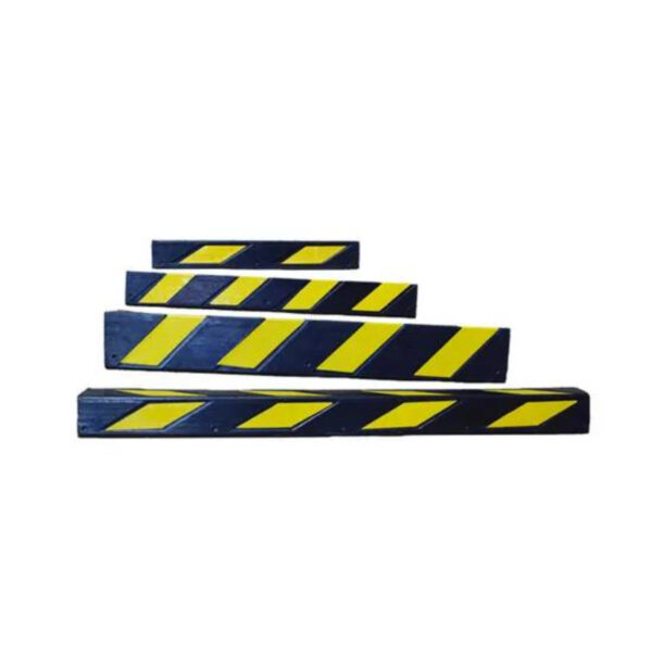 Reliable 12mm Durable Rubber Corner Guard for Parking Lot - Image 2