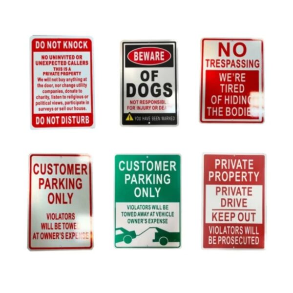 Customizable Metal Reflective Highway Octagonal Traffic Signs - Image 2