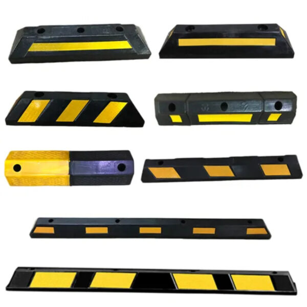 High Quality 560mm Vehicle Rubber Parking Wheel Stopper - Image 4