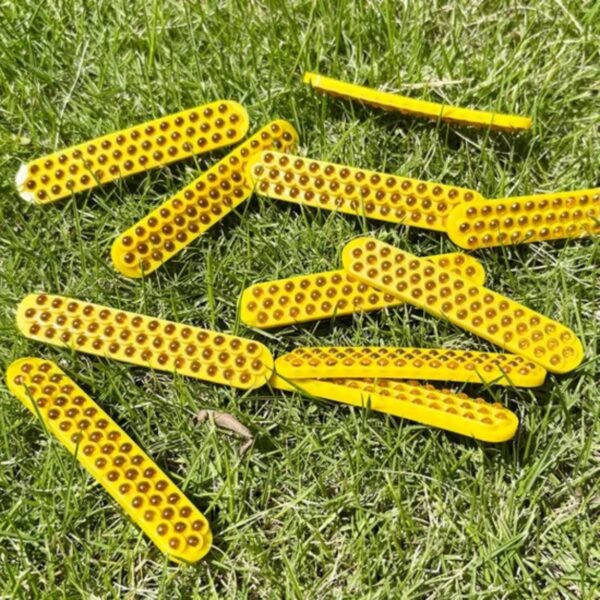 High Quality 43 Glass Beads Cat Eye Road Stud Reflector - Image 4
