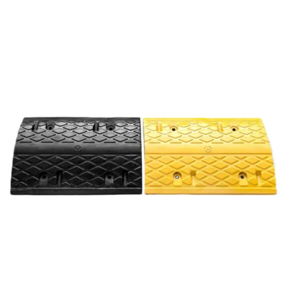 Reliable 500x350x45mm Roadway Rubber Speed Safety Hump - Image 3