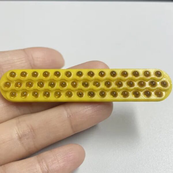 Reliable High Quality Plastic 43 Glass Yellow Beads Reflector - Image 5