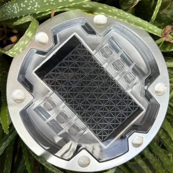 143mm Round Stud Embedded Underground LED Solar Road Stud - Image 4