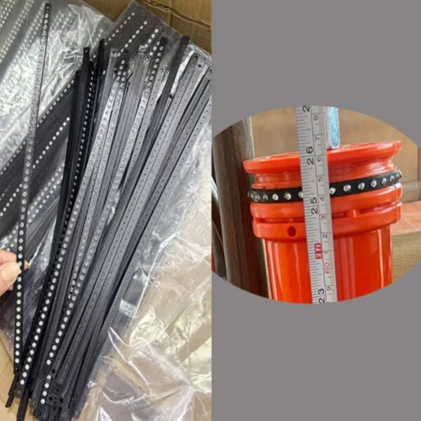 Reliable 50 Glass Beads Reflector Cat Eye Plastic Reflector - Image 4