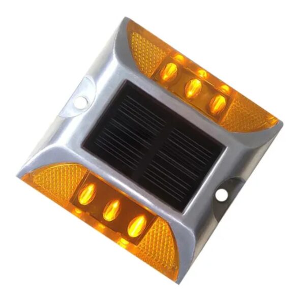 Reliable High Brightness 6 LED Cat Eye Stud Solar Road Stud - Image 4