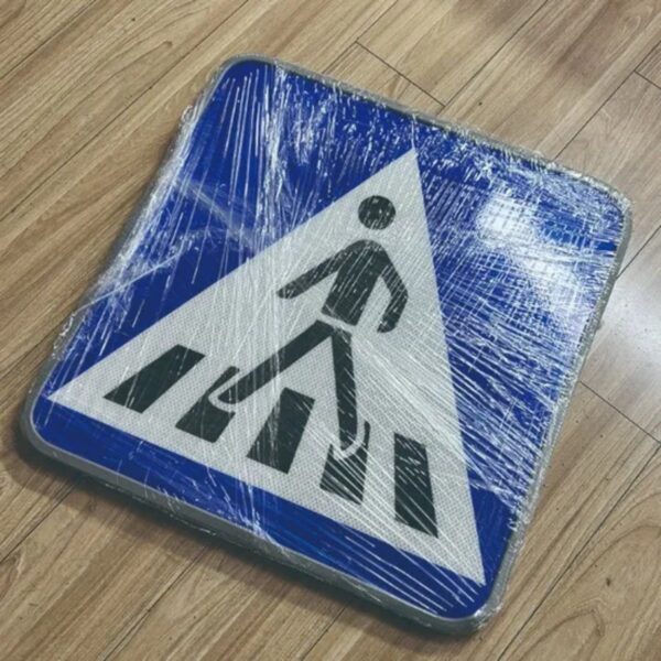 61X61cm Aluminum Sign Traffic Safety Road Warning Sign - Image 3