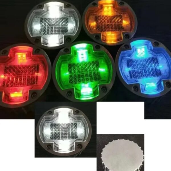 Reliable High Quality Solar Underground Blue Road Stud - Image 2
