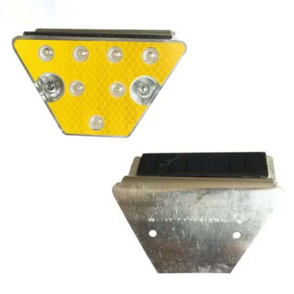 Reliable Yellow White Flash Solar Road Reflective Delineator - Image 3