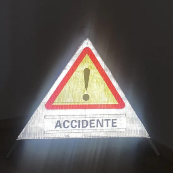 High Quality Reflective Tripod Triangle Road Warning Sign - Image 2