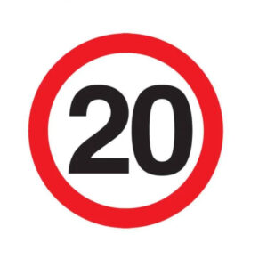 Traffic Speed Sign
